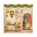 Stamperia Silent Night 12x12 Single Faced Scrapbooking Pad | SBBXLB40