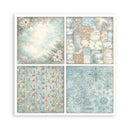Stamperia White Christmas 12x12 Single Faced Scrapbooking Pad SBBXLB39