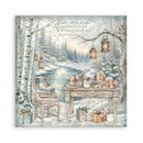 Stamperia White Christmas 12x12 Single Faced Scrapbooking Pad SBBXLB39