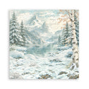 Stamperia White Christmas 12x12 Single Faced Scrapbooking Pad SBBXLB39