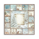 Stamperia White Christmas 12x12 Single Faced Scrapbooking Pad SBBXLB39