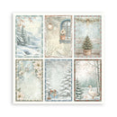 Stamperia White Christmas 12x12 Single Faced Scrapbooking Pad SBBXLB39
