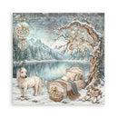 Stamperia White Christmas 8x8 Single Faced Scrapbooking Pad | SBBSXB27