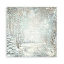 Stamperia White Christmas 8x8 Single Faced Scrapbooking Pad | SBBSXB27