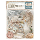 Stamperia White Christmas Ephemera | DFLCT89