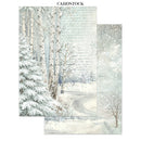 Stamperia White Christmas Junk Journal Focus Points A5 | SBJKS07