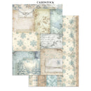 Stamperia White Christmas Junk Journal Focus Points A5 | SBJKS07
