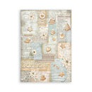 Stamperia White Christmas Washi Pad | SBW36