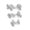 Amazing, Beautiful, Lovely Sentiment Builder Die & Stamp by Chloes Creative Cards - Craftywaftyshop