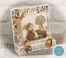 Amongst the Hedgerow - 8" x 8" - Premium 3D Decoupage Pad by Craft Consortium - Craftywaftyshop