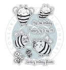 Amongst the Hedgerow - Buzzing - Clear Photopolymer Stamp Set by Craft Consortium - Craftywaftyshop