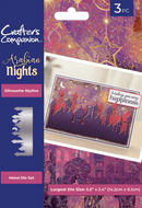 Arabian Nights Metal Dies 3 Piece Silhouette Skyline - Craftywaftyshop