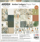 Arden Creative Studio Amber Ledgers 12x12 Paper Pad | ACSPP0031 - Craftywaftyshop