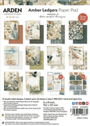 Arden Creative Studio Amber Ledgers 6x8 Paper Pad | ACSPP0033 - Craftywaftyshop