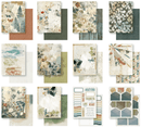 Arden Creative Studio Amber Ledgers 6x8 Paper Pad | ACSPP0033 - Craftywaftyshop