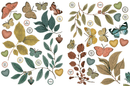 Arden Creative Studio Amber Ledgers Foliage Laser Cuts | ACSLC0013 - Craftywaftyshop