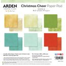 Arden Creative Studio Christmas Cheer Solids 12x12 Paper Pad ACSPP0027 - Craftywaftyshop