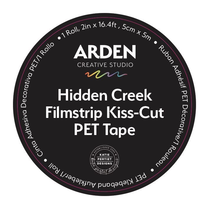 Arden Creative Studio Hidden Creek Filmstrip Kiss - Cut PET Tape - Craftywaftyshop