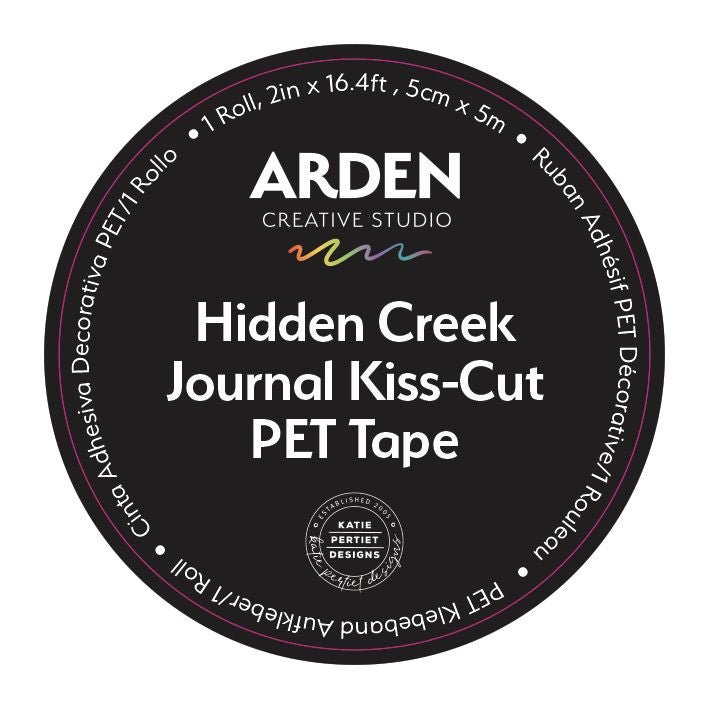 Arden Creative Studio Hidden Creek Journal Kiss - Cut PET Tape - Craftywaftyshop