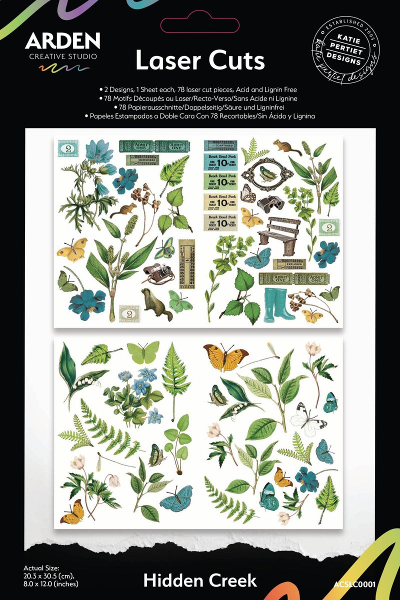Arden Creative Studio Hidden Creek Laser Cuts - Craftywaftyshop