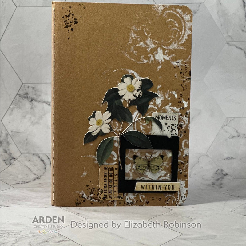 Arden Creative Studio Journal Essentials: Blank Pages 4in x 6in Stitched Journal - Craftywaftyshop