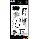 Arden Creative Studio Maker Series Maker's Marks 4 in x 8 in Clear Stamp Set - Craftywaftyshop