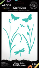 Arden Creative Studio Maker Series Tall Grasses Craft Die Set - Craftywaftyshop