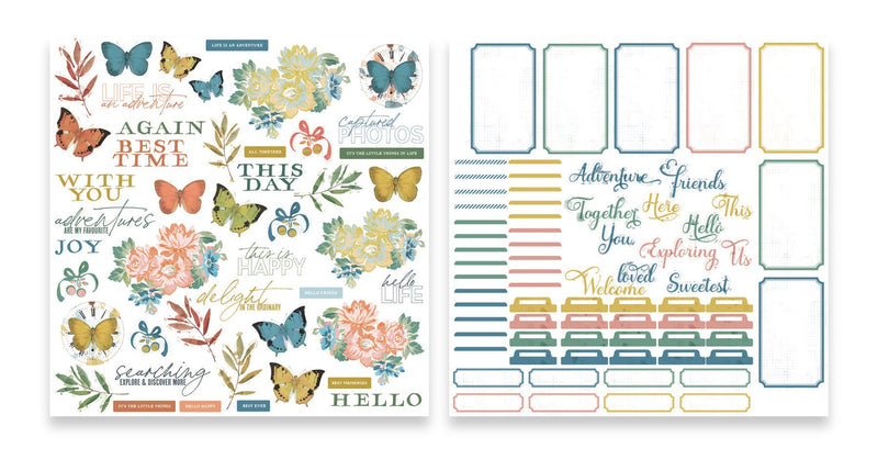 Arden Creative Studio Page Starters Ephemera Pack - Craftywaftyshop