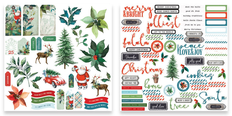 Arden Creative Studio Season of Joy Essentials Ephemera Pack - Craftywaftyshop
