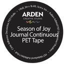 Arden Creative Studio Season of Joy Journal Continuous PET Tape - Craftywaftyshop