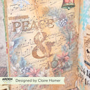 Arden Creative Studio Winter in Bloom Music Sheets Paper | TEXPP0006 - Craftywaftyshop