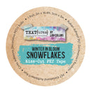 Arden Creative Studio Winter in Bloom Snowflakes Kiss-Cut PET Tape | TEXCT0002 - Craftywaftyshop