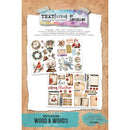 Arden Creative Studio Winter in Bloom Wood & Words Laser Cuts | TEXLC0003 - Craftywaftyshop