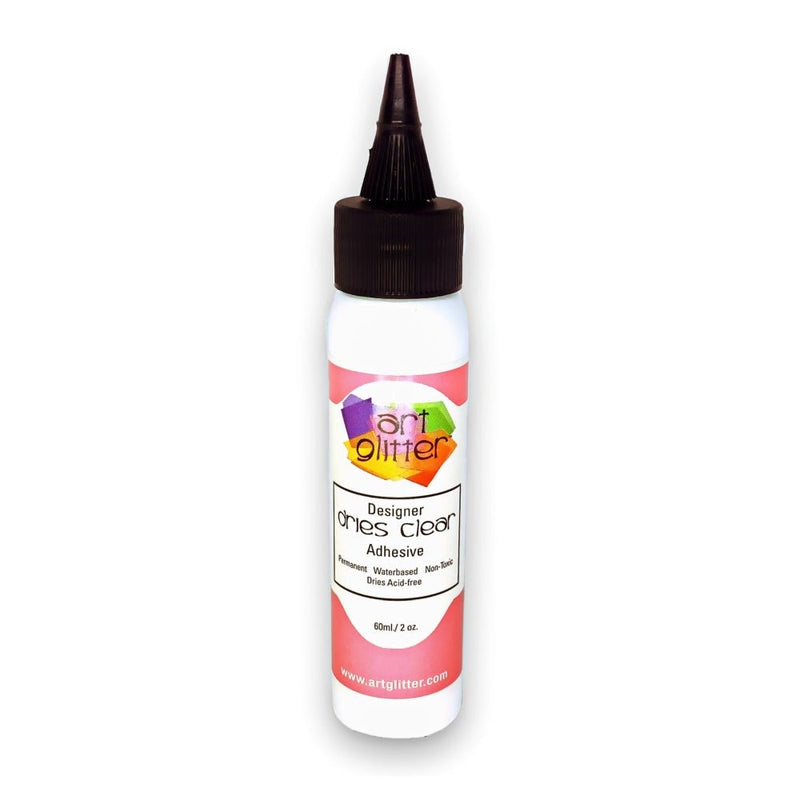Art Glitter Designer Dries Clear Adhesive 2oz - Craftywaftyshop
