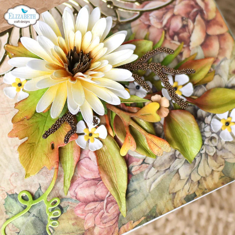 Autumn Foliage Die Set by Elizabeth Craft Designs - Craftywaftyshop