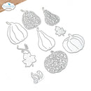 Autumn Pumpkins Die Set by Elizabeth Craft Designs - Craftywaftyshop