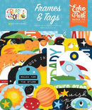 Blast Off Frames And Tags Ephemera by Echo Park - Craftywaftyshop