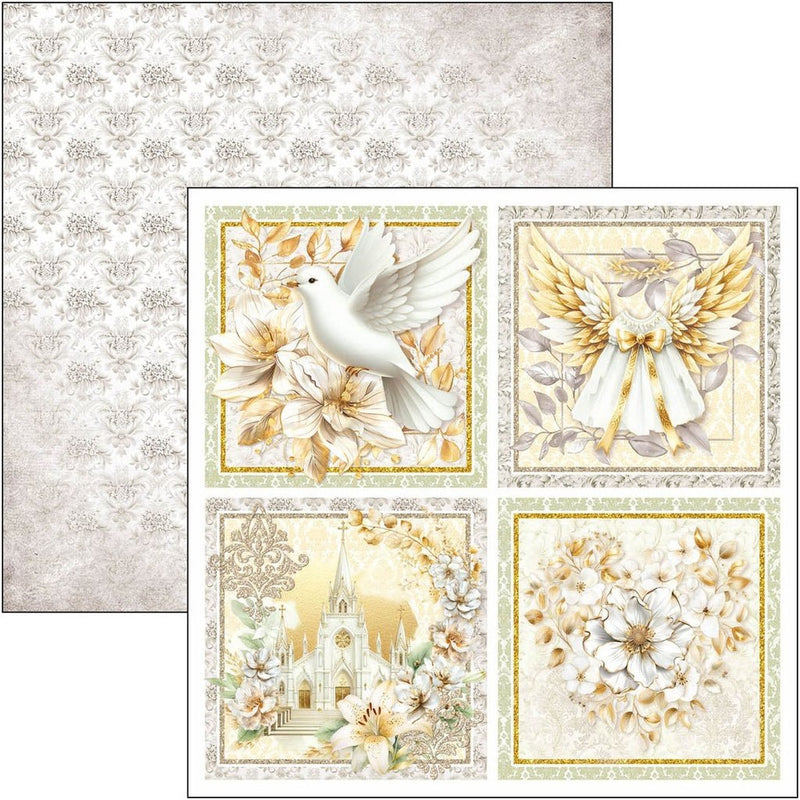 Blessing Day 8"x8" Paper Pad by Ciao Bella - Craftywaftyshop