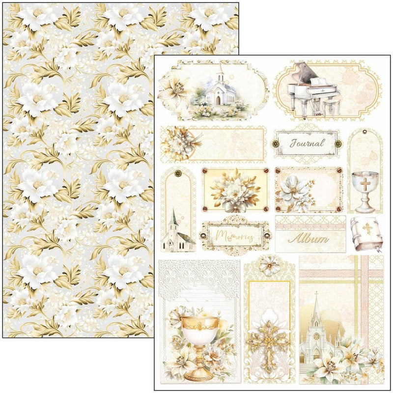 Blessing day Creative Pad A4 by Ciao Bella - Craftywaftyshop