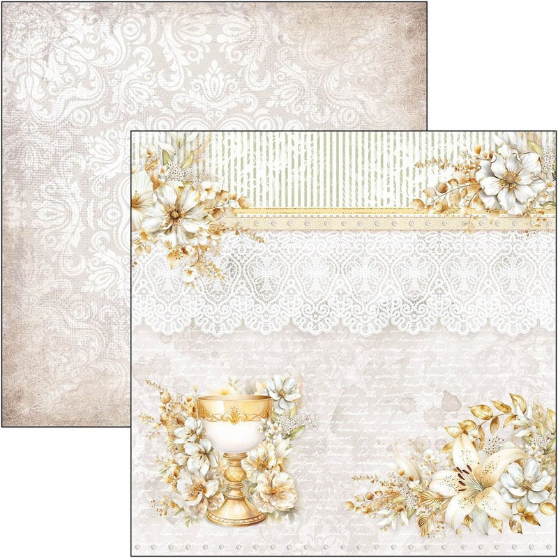 Blessing Day Paper Pad 12"x12" by Ciao Bella - Craftywaftyshop
