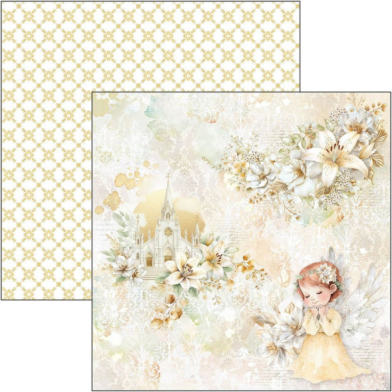 Blessing Day Paper Pad 12"x12" by Ciao Bella - Craftywaftyshop