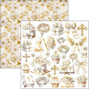 Blessing Day Paper Pad 12"x12" by Ciao Bella - Craftywaftyshop