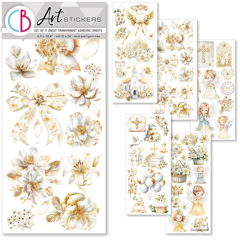 Blessing Day transparent adhesive sheets by Ciao Bella - Craftywaftyshop