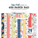 Blossoms And Bees 6x6 Paper Pad by Echo Park - Craftywaftyshop