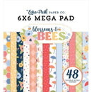 Blossoms And Bees Cardmakers 6X6 Mega Pad by Echo Park - Craftywaftyshop