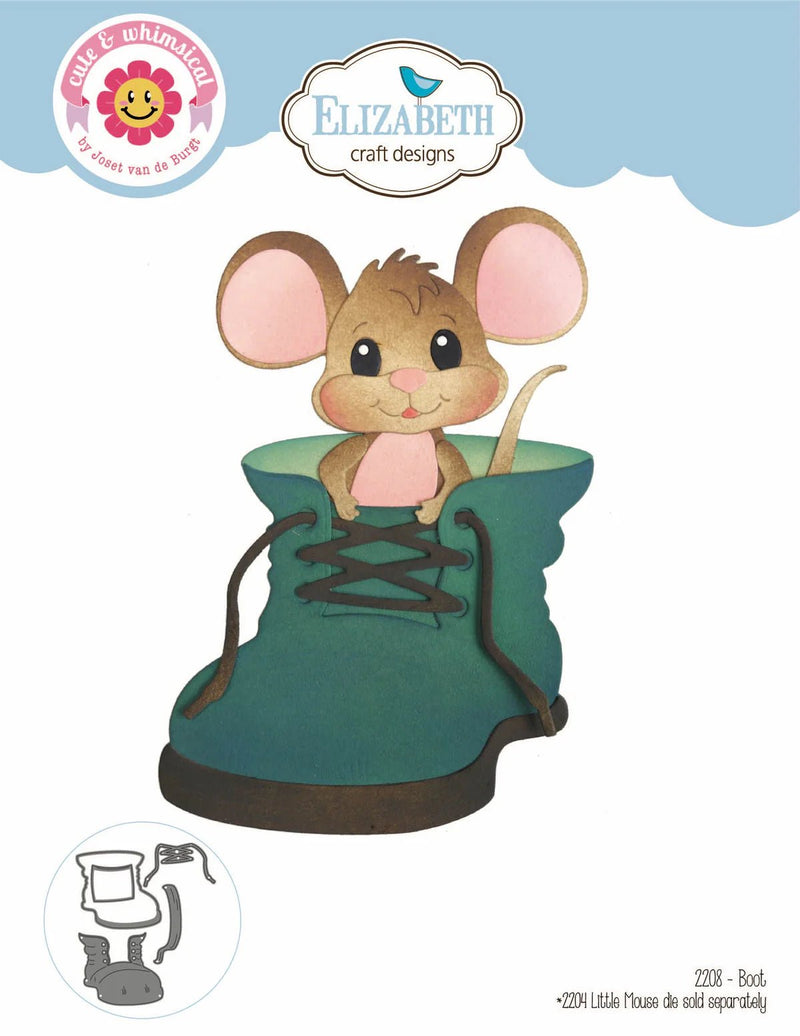Boot Die Set by Elizabeth Craft Designs - Craftywaftyshop