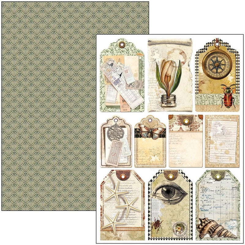 Cabinet of curiosities Creative Pad A4 by Ciao Bella - Craftywaftyshop