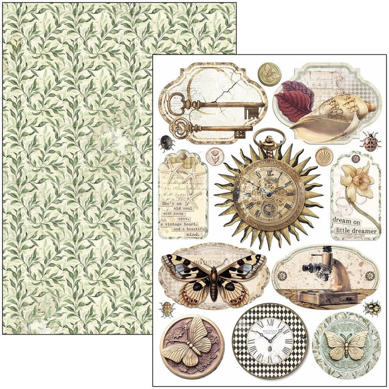 Cabinet of curiosities Creative Pad A4 by Ciao Bella - Craftywaftyshop