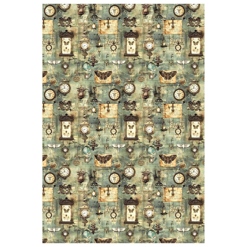 Cabinet of Curiosities Rice Paper A4 Mixed by Ciao Bella - Craftywaftyshop