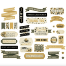 Carta Bella Honey Bee Cardstock Titles & Phrases Ephemera - Craftywaftyshop